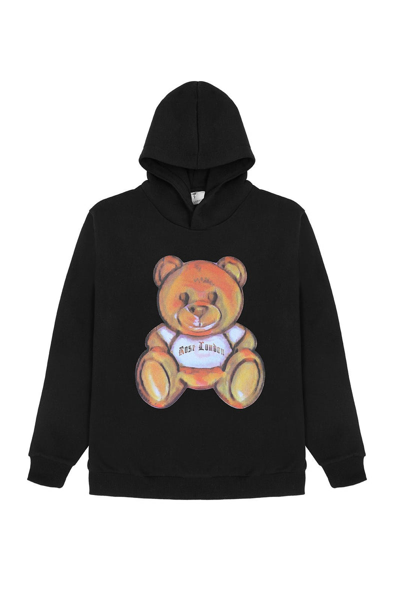 ROSE LONDON 'PAINTED BEAR' HOODIE – Rose London