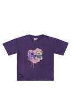 Rose London Kid Teddy Bear Print T-shirt - Rose London