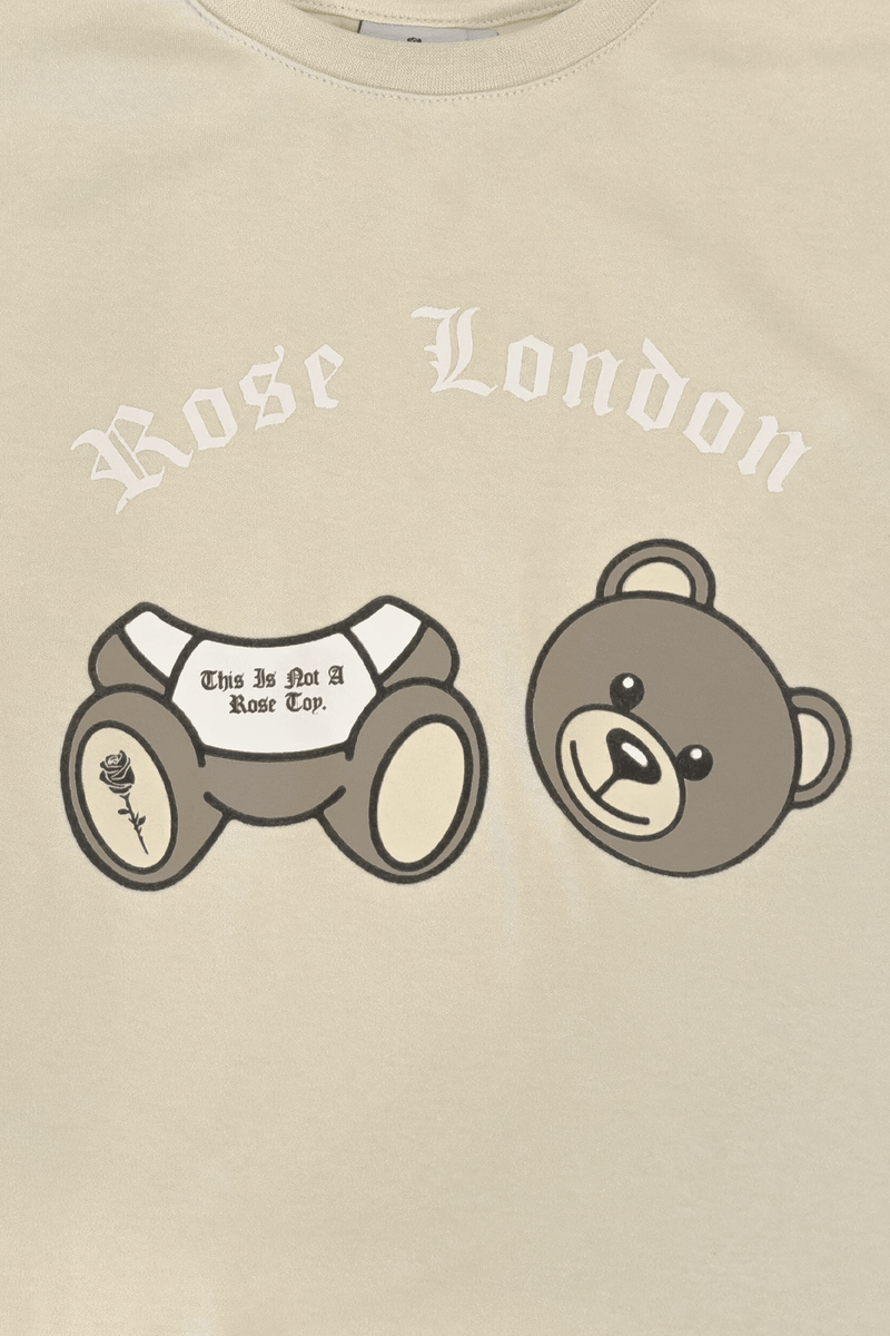Rose London Kid Teddy Head Fallen Print T-shirt - Rose London