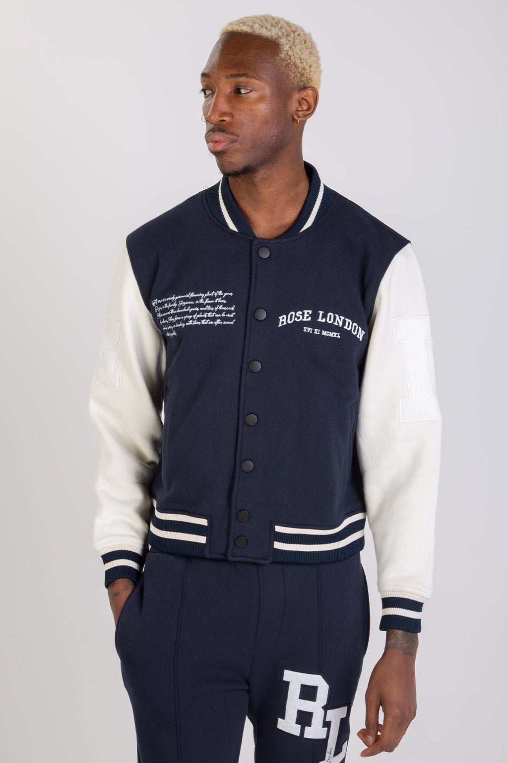 ROSE LONDON RL COLLEGIATE JACKET - Rose London